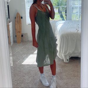 Sage Green Dress